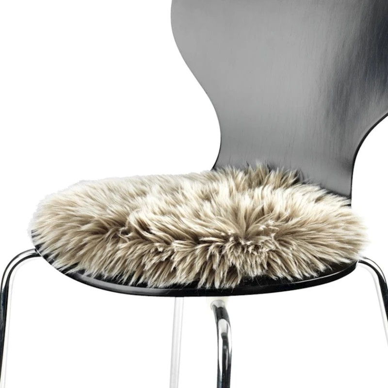 Подушка для стула JYSK Taks 34 см, акрил/полиэстер, коричневый