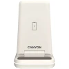 Беспроводное зарядное устройство Canyon WS-304 3in1 Cosmic Latte (CNS-WCS304CL) Беспроводное зарядное устройство Canyon WS-304 3in1 Cosmic Latte (CNS-WCS304CL)