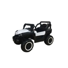 Uşaq elektrik avtomobili Buggy A808, qara/ağ