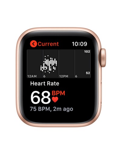 Smart-saat Apple Watch SE GPS 40mm Gold Aluminum Case with Pink Sand Sport Band (MYDN2LL/A)