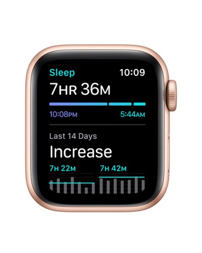 Smart-saat Apple Watch SE GPS 40mm Gold Aluminum Case with Pink Sand Sport Band (MYDN2LL/A)
