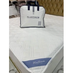 Наматрасник защитный MiraNova SF-759, хлопок/бамбук, 160x200 см, белый