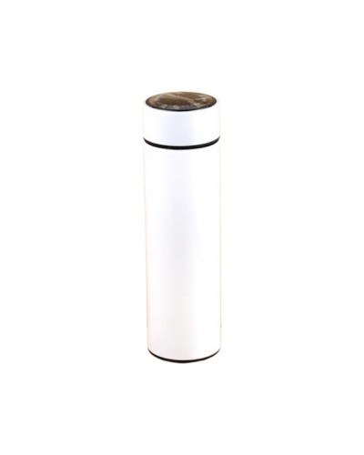 Ağıllı temperatur göstəricisi olan termal fincan TM-004, 400 ml, ağ