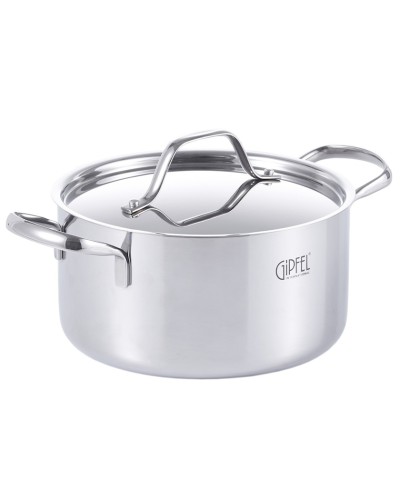 Qazan Gipfel Galaxy, 20 sm, 3.2 l, paslanmayan polad, gümüşü