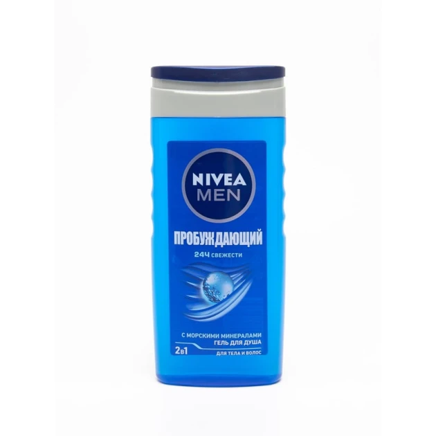 Гель для душа Nivea Men Пробуждающий, 250 мл Гель для душа Nivea Men Пробуждающий, 250 мл
