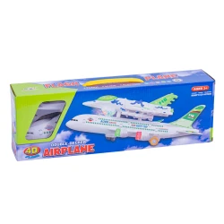 Təyyarə Flash Plane 330-800, işıq/səs effektləri ilə, 35х35 sm, 3+ yaş