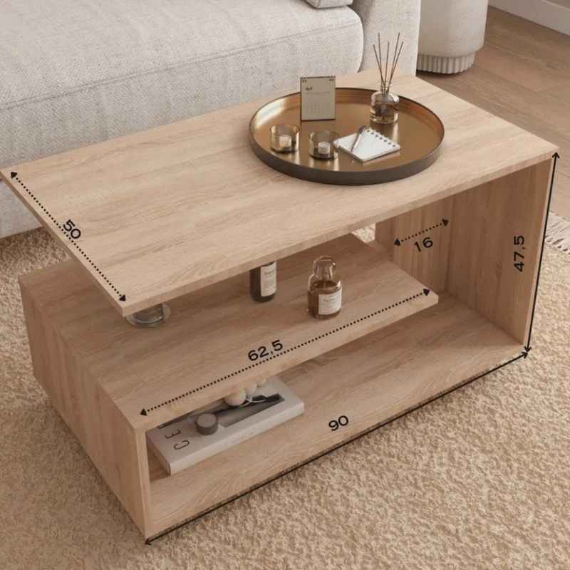 Журнальный стол Letta 3563_Letta25JurnKrushonSon, светло-коричневый, 47.5x50x90 см Журнальный стол Letta 3563_Letta25JurnKrushonSon, светло-коричневый, 47.5x50x90 см