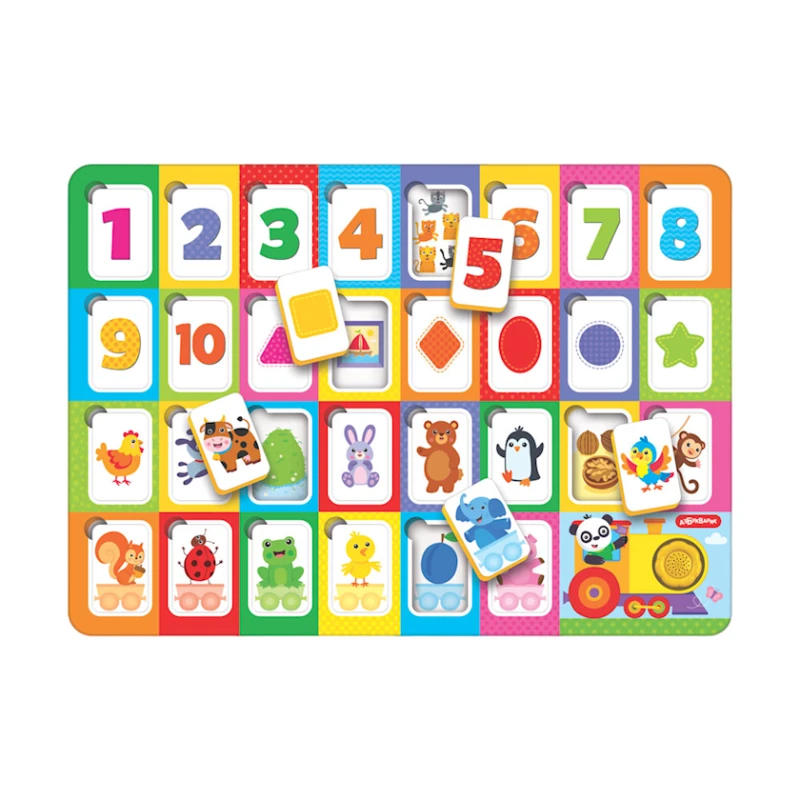 Музыкальные пазлы Азбукварик Мои Первые Знания, 3+ года, 30 элементов