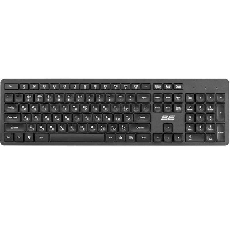 Клавиатура 2E KS260 WL Black