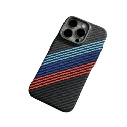 Çexol BMW Carbon with MagSafe Apple iPhone 16 Pro Max üçün