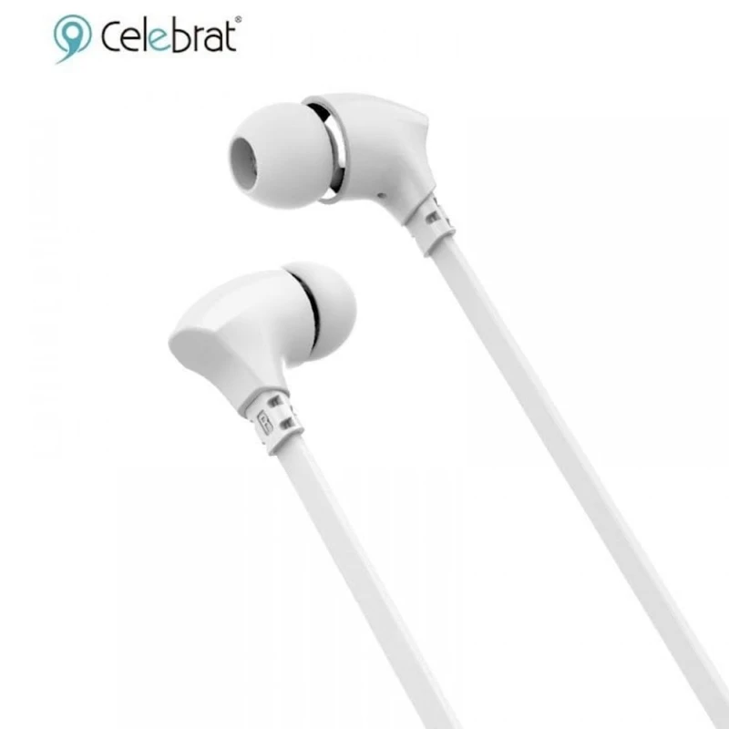 Проводные наушники Celebrat G3 White Проводные наушники Celebrat G3 White