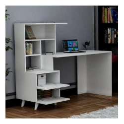 Yazı masası ev_12116166, laminat, ağ, 150x50x120 sm