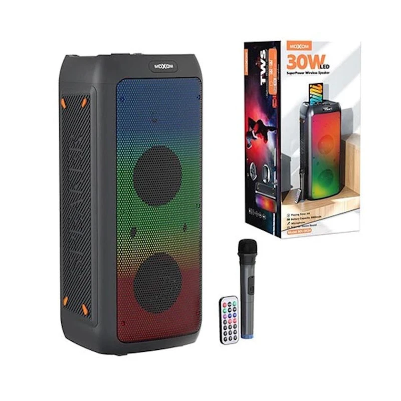 Portativ dinamik Moxom MX-SK54, qara Portativ dinamik Moxom MX-SK54, qara