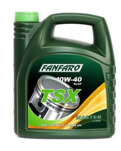 Yarısintetik motor yağı Fanfaro TSX 10W-40, 4 L