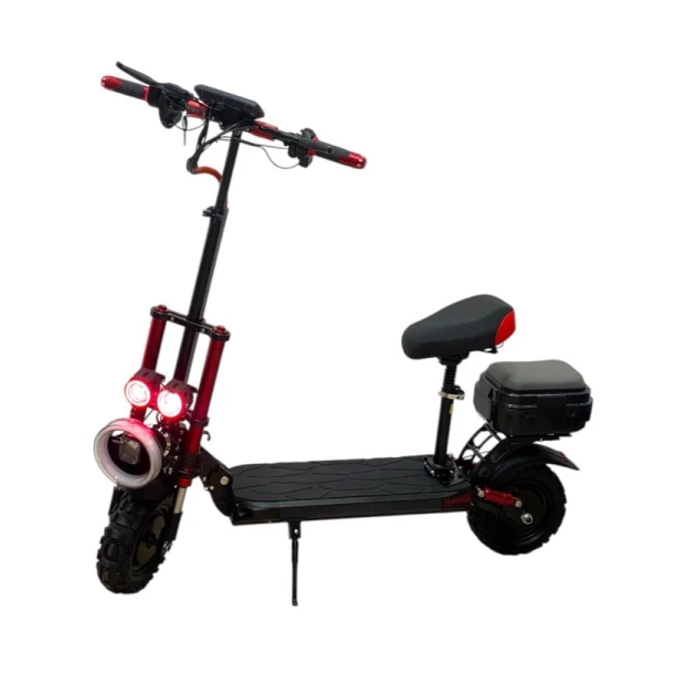 Elektrik skuter V18 M6785, qara/qırmızı