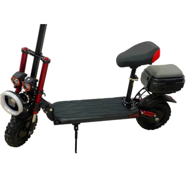 Elektrik skuter V18 M6785, qara/qırmızı