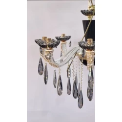 Подвесной светильник Şəms Aydınlatma 85041-8, E14, черная/белая/золотистая - 2020-8 WT KONUS