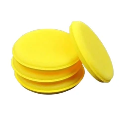 Губка для автомобиля, поролоновая губка для покраски, желтая
