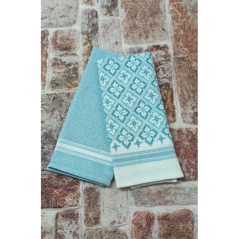 Mətbəx dəsmalı dəsti TZE-527, 50x70 sm, rəngbərəng, 12 əd