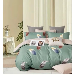 Yataq dəsti Zarina Home SHA-00003239, avro, rəngbərəng, ranfors, yorğan üzü 200x230 sm, mələfə 250x250 sm, yastıq üzü 50х70 sm/2 əd