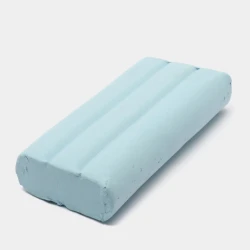 Глина для лепки Луч De Luxe, голубая, 500 г