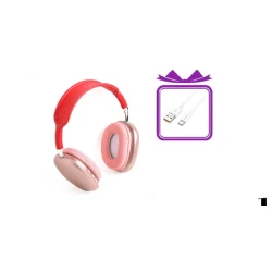 Беспроводные наушники P9 Wireless Earbuds Soft Pink Bluetooth 5.1 + ПодарокType-C USB