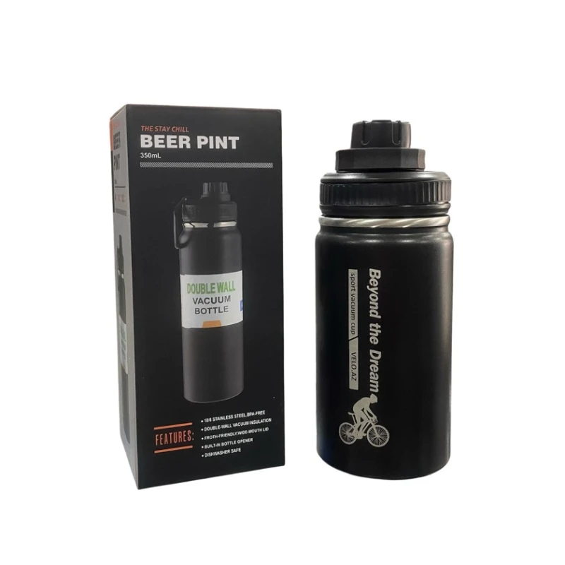 Velosiped mehtərəsi, qara, 350 ml