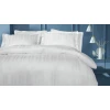 Комплект постельного белья Yataş Shelly пододеяльник 220x240, простыня 240x280, наволочки 50x70, двуспальный XL, белый Комплект постельного белья Yataş Shelly пододеяльник 220x240, простыня 240x280, наволочки 50x70, двуспальный XL, белый