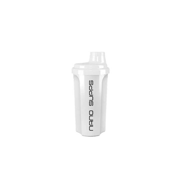 Щейкер NanoSupps Eaas, белый, пластик BPA Free, 500 мл Щейкер NanoSupps Eaas, белый, пластик BPA Free, 500 мл