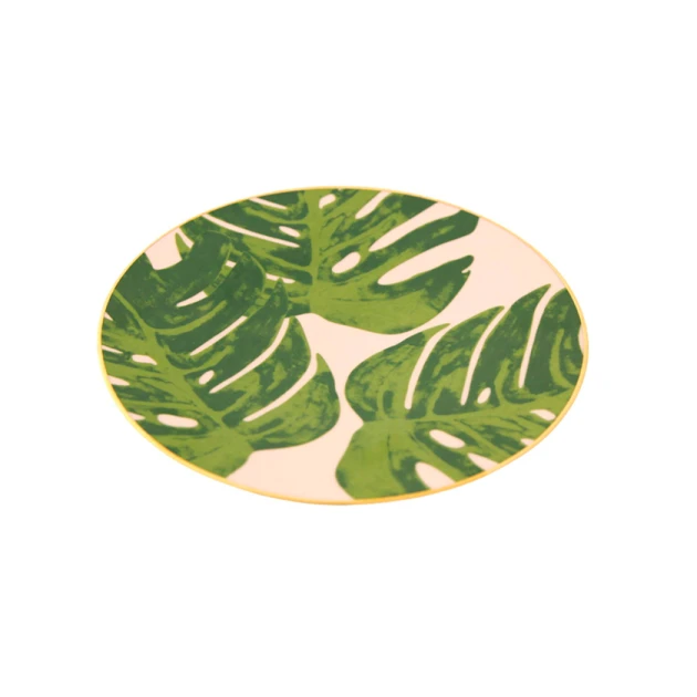 Boşqab Porland Africa Pattern1 farfor, rəngbərəng, 21 sm