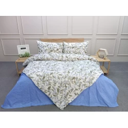 Комплект постельного белья Moonstar SHA-00006395, простыня 160x240 см, пододеяльник 160x220 см, наволочка 50x70 см, односпальный, разноцветный