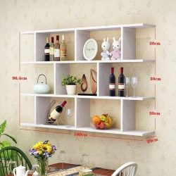 Полка Ev Plus 12116072, ЛДСП, 100x20x96 см