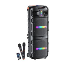 Portativ dinamik Kakusiga KK-12201, rəngli işıq - KK_12201