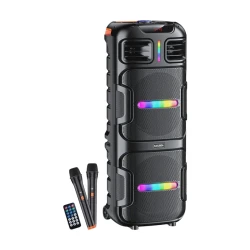 Портативная колонка Kakusiga KK-12201, цветная подсветка - KK_12201