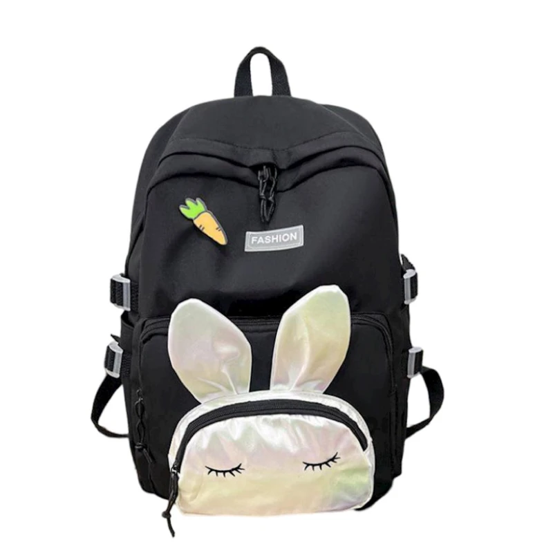 Школьный рюкзак PA-1010931, полиэстер/нейлон, черный