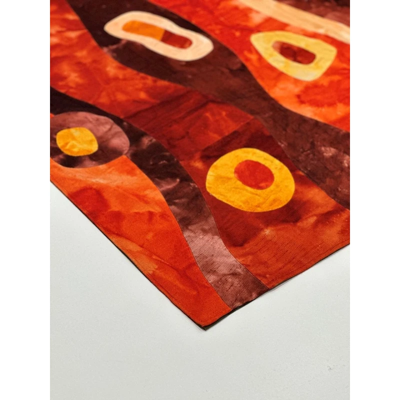 Килим ручного производства Natural halı ELX11, 154x200 см, хлопок, коричневый