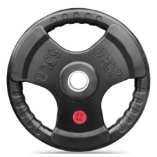 Ştanq diski, 2 x 25 kq, diametri 50 mm, qara - WS0902