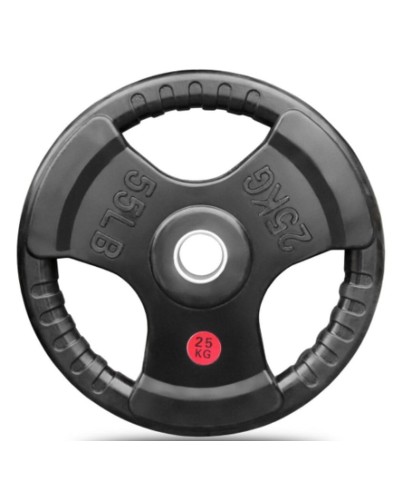 Ştanq diski, 2 x 25 kq, diametri 50 mm, qara - WS0902