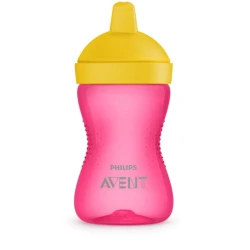 Поильник-непроливайка Philips AVENT, 300 мл, 18+ месяцев, Розовый Поильник-непроливайка Philips AVENT, 300 мл, 18+ месяцев, Розовый