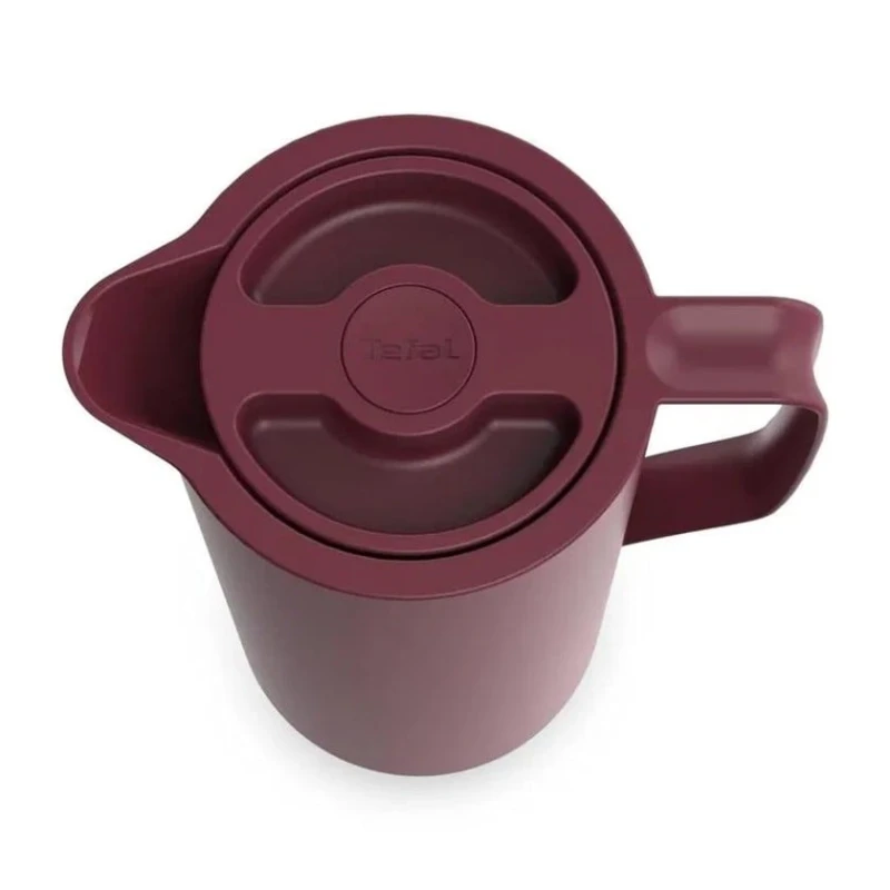 Термос Tefal Motiva, пластик, бордовый, 1 л Термос Tefal Motiva, пластик, бордовый, 1 л