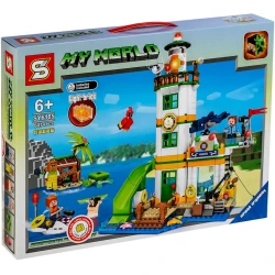 Konstruktor SY My World, plastik, 607 əd