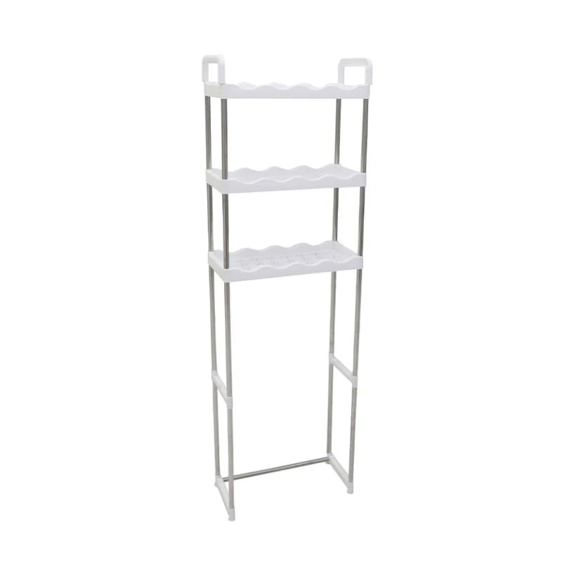 Полка над унитазом, серебристая Полка над унитазом, серебристая