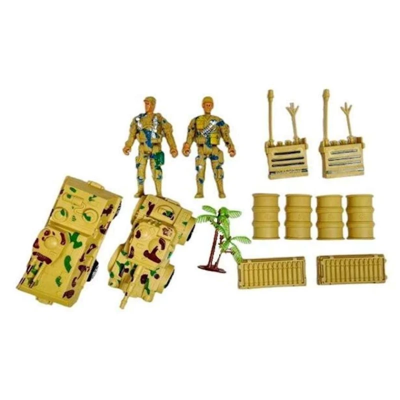 Военный набор Combat army_797, 13 предметов, бежевый, 3+ лет Военный набор Combat army_797, 13 предметов, бежевый, 3+ лет