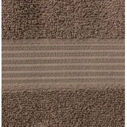 Банное полотенце JYSK Karlstad 100x150 см, хлопок, коричневый