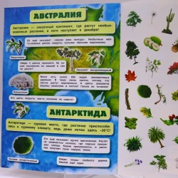 Книга Умка Атлас мира. Растения с наклейками, автор Лактанова Н.