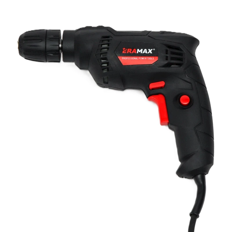 Дрель электрическая EraMax ER 1200, 400 Вт, Black Дрель электрическая EraMax ER 1200, 400 Вт, Black