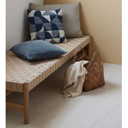 Покрывало JYSK Issoleie, 130x150 см, хлопок, бежевый