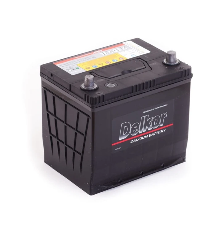Avtomobil akkumulyatoru Delkor 65R 570A 75D23L R+ Avtomobil akkumulyatoru Delkor 65R 570A 75D23L R+