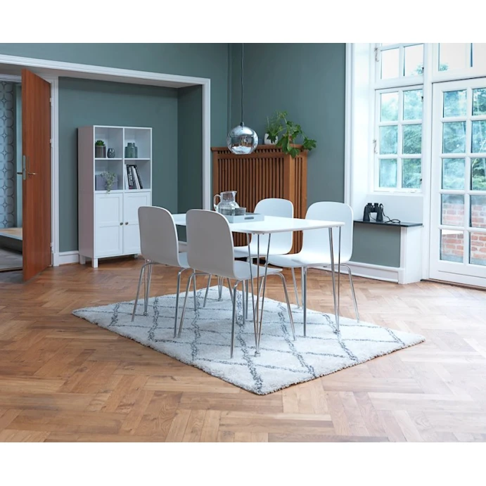 Полка JYSK Skals, белый, 71x71x35 см Полка JYSK Skals, белый, 71x71x35 см