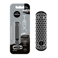 Avtomobil üçün ətirləndirici Aroma Car HEX Silver, polimer - 83576